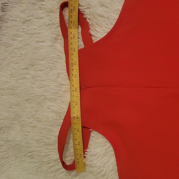 ✨️NWT✨️ Red Pants Power Suit w/ Cutout Blazer (Medium) - Picture 9 of 16